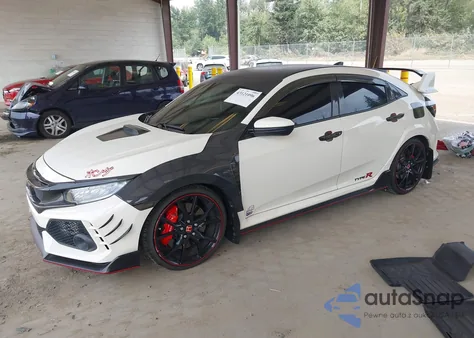 2019 Honda Civic Type R Touring из США, поврежденный, VIN SHHFK8G72KU200600